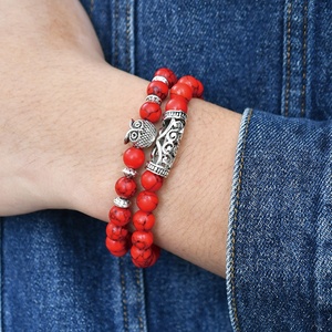 Conjunto de Joyería F386 Promoción Stone Dubai para Mujer, Cuentas para Hacer Pulseras de Pareja - Product Image 3