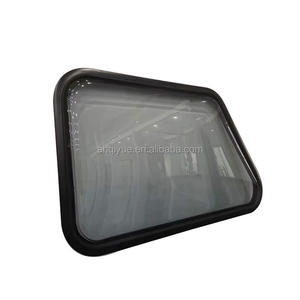 Fenêtre fixe en verre acrylique à double vitrage de forme spéciale bon marché pour RV Travel Trailel - Product Image 1