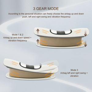 Máquina de Masaje de Espalda con Soporte Lumbar Ajustable con Vibración, Camilla Inflable, Masajeador Eléctrico de Tracción Lumbar - Product Image 4