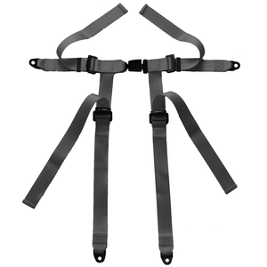 럭셔리카 로고 안전 하네스 레이싱 4 점 스틸 폴리에스터 ABS 안전 벨트 편안한 3 점 타입 - Product Image 1