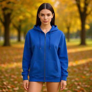 HDJ Women's Casual Sportswear Sweatshirt <b>Hoodie</b> Long Sleeve Pullover Autumn Winter H7021-4 - Product Image 2
