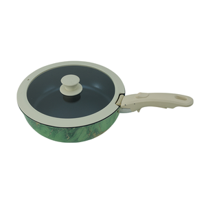 Juego de Utensilios de Cocina Profesionales de 5 Piezas, de Acero al Carbono, con Revestimiento Antiadherente de Malaquita Verde, Apilables, Aptos <span class=keywords><strong>para</strong></span> Inducción, con Certificación LFGB - Product Image 2