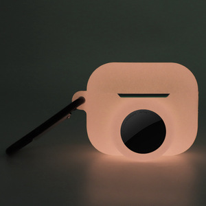 Housse de protection pour écouteurs 2 en 1 anti-rayures, toucher doux, pour <span class=keywords><strong>Airpods</strong></span> Pro3 avec <span class=keywords><strong>Airtag</strong></span> - Product Image 4