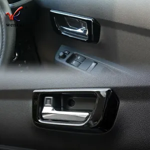 Daihatsu ATRAI / HIJET CARGO 2022 ABS 내부 도어 핸들 그릇 패널 커버 트림 인테리어 몰딩 자동차 액세서리