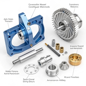 Servicio de Torneado CNC de Precisión Personalizado, Mecanizado CNC de Metal, Acero Inoxidable y Latón, Servicio de Torneado y Fresado - Product Image 2