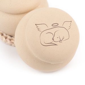 Coral Pet Small Mini Ashes Keepsake Dog <strong>Cat</strong> Animal Porcelain <strong>Urn</strong> Paw Modern Cremation Ashes <strong>Urn</strong> Ash Container Ceramic Pet <strong>Urn</strong> - Product Image 2