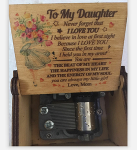 <span class=keywords><strong>Caja</strong></span> de música de manivela de mano <span class=keywords><strong>para</strong></span> regalos de <span class=keywords><strong>hija</strong></span> de papá, reproduce la melodía que Eres <span class=keywords><strong>mi</strong></span> sol regalos únicos <span class=keywords><strong>para</strong></span> <span class=keywords><strong>mi</strong></span> <span class=keywords><strong>hija</strong></span> - Product Image 2