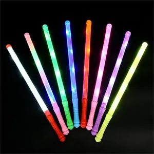 Decorazione per feste 48CM 30 pezzi Glow Stick Led Rave luci da concerto accessori per bastoncini luminosi al Neon giocattoli nel buio allegria