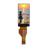 Contrôleur 2,8 V direct usine GC9A01, écran LCD TFT IPS de 1,05 pouce, résolution 120*240, interface QSPI