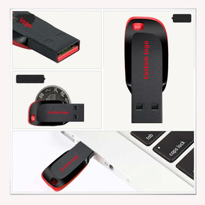 Customized Logo Mini <b>USB</b> <b>2.0</b> Flash Drive 8GB-512GB Plastic Memory Stick for PC & Laptop - Product Image 4