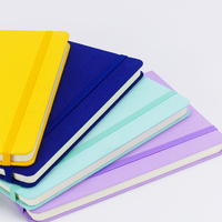 Carnet personnalisé en PU avec bande élastique pour cadeaux d'affaires, papier épais, plusieurs couleurs disponibles, fabricant de carnets de bureau quotidiens