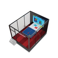 Máquina Lanzapelotas Automática de Tenis de Mesa para Entrenamiento Profesional en Interiores, para Jugadores Individuales, Inteligente