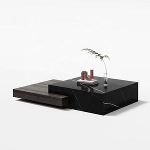 Muebles Modernos para Sala <span class=keywords><strong>de</strong></span> Estar, Mesa <span class=keywords><strong>de</strong></span> <span class=keywords><strong>Centro</strong></span> Redonda con Tapa Elevadora, Mesa <span class=keywords><strong>de</strong></span> Té <span class=keywords><strong>de</strong></span> Madera Encajada, <span class=keywords><strong>Mesas</strong></span> <span class=keywords><strong>de</strong></span> Café - Product Image 4