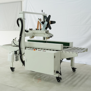 Điện bán tự động carton erector Top & Bottom trường hợp niêm phong ướt kraft giấy carton hộp niêm phong máy - Product Image 4