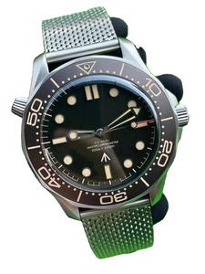 Montres automatiques de luxe pour hommes, prix d'usine en gros, mouvement mécanique 8806, étanches 300m, boîtier en titane 007, Relojes Hombre - Product Image 4