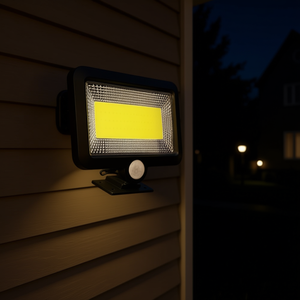 Lámpara de Pared Exterior Solar con Sensor de Movimiento LED de 12V, Iluminación de Jardín con Luz Diurna, Acero Inoxidable, Montaje ABS - Product Image 2
