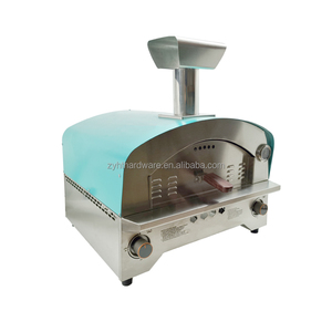 Vendita calda di Potere Rivestito E parte superiore del Tavolo In Acciaio Inox A Gas All'aperto Forno Per La Pizza - Product Image 2