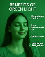 Masque LED de photobiomodulation médicale PDT, panneau portable pour spa, appareil de thérapie par lumière rouge pour le visage, machine médicale