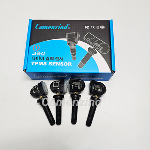 4 Sensores TPMS Programados EV6T-1A180-CB EV6T1A180CB EV6T-1A180-DC para <span class=keywords><strong>Ford</strong></span> F-150 <span class=keywords><strong>Focus</strong></span> Kuga Mondeo Mk5 Ecosport Fiesta 433MHz - Product Image 1