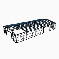 Edificio de Almacenamiento Industrial de Estructura de Acero Prefabricada Grande con Puerta Enrollable para Almacenamiento Industrial y Logística