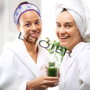 Bandeau facial ajustable en tissu éponge <span class=keywords><strong>ultra</strong></span> <span class=keywords><strong>doux</strong></span> avec logo personnalisé pour les soins de la peau <span class=keywords><strong>Masque</strong></span> de qualité yoga pour le lavage du visage - Product Image 5