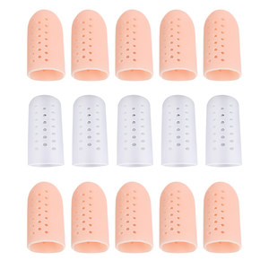 Protezione per Dita dei Piedi in Gel Traspirante, Copri-Dita in Silicone con Fori, Cuscinetti Protettivi per Alleviare Dolori da Dita Incarnite o Mancanti - Product Image 4