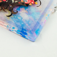 Breloques en plastique transparent personnalisées avec paillettes, imprimées en UV sur acrylique, écologiques, avec du liquide de sable mouvant, des charmes d'anime de dessin animé
