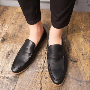 Zapatos Formales de Hombre de Cuero Genuino Británico de Alta Calidad, Diseño de Lujo para Negocios, con Cierre de Cordones, Patrón Hecho a Mano, Gran Venta - Product Image 4