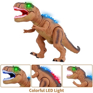 Samtoy luce elettrica per camminare luce di simulazione suono testa di movimento animale telecomando dinosauro RC con certificato - Product Image 5