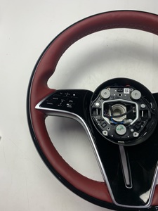 Volante Deportivo Mercedes de Fibra de Carbono y Cuero, 3/4 Radios, W204/W218/W207/W172/C63/W212/S-Class/E-Class/G-Class/C43 223Y - Product Image 4