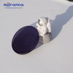 1.56 <span class=keywords><strong>Photo</strong></span> Fast Gris foncé Bifocal Flat Top Transition Lenses Lunettes photochromiques - Product Image 2