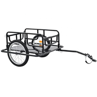 Remorque de vélo cargo arrière porte-bagages utilitaire remorque de vélo cargo