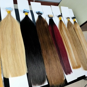 Wholesale 12-30 inch Salon Quality Tape Hair Extensions No Tangle No Shedding 100% Human Hair Tape Hair Extension Factory - Product Image 5