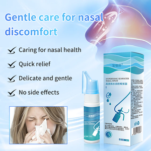 High Concentration Hypertonic Seawater Solution <strong>Nasal</strong> <strong>Spray</strong> for Rhinitis and <strong>Nasal</strong> Discomfort Natural Herbs Comfortable Relief - Product Image 5