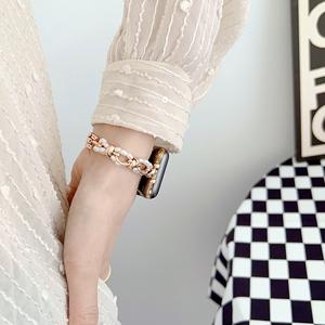 <span class=keywords><strong>Bracelet</strong></span> de luxe pour <span class=keywords><strong>Apple</strong></span> <span class=keywords><strong>Watch</strong></span> Series 11 10 SE <span class=keywords><strong>Ultra</strong></span> 2, petit <span class=keywords><strong>bracelet</strong></span> pour IWatch, <span class=keywords><strong>bracelet</strong></span> de créateur pour femmes - Product Image 2