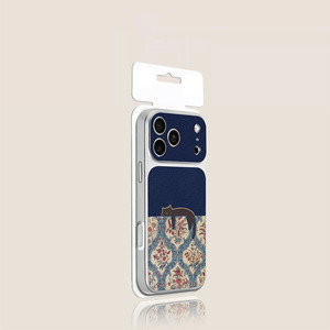 Funda de Teléfono Zenos 2026 de Lujo en Cuero PU con Diseño Floral de Gato Perezoso, Antigolpes y Antiarañazos, Estilo Retro - Product Image 5