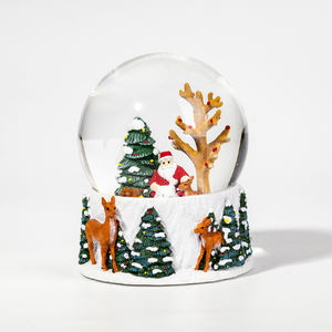 Personnalisé Noël Miniature <span class=keywords><strong>Village</strong></span> Verre Cristal <span class=keywords><strong>Boule</strong></span> À <span class=keywords><strong>Neige</strong></span> Résine Arbre <span class=keywords><strong>De</strong></span> Noël Père Noël Eau <span class=keywords><strong>Boule</strong></span> <span class=keywords><strong>De</strong></span> <span class=keywords><strong>Neige</strong></span> pour L'ornement <span class=keywords><strong>De</strong></span> Vacances - Product Image 6