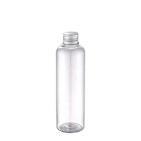 Récipients cosmétiques en plastique transparents vides de 30ml 50ml 100ml 150ml pour bouteille de sérum de lotion tonique liquide avec bouchon à vis en aluminium