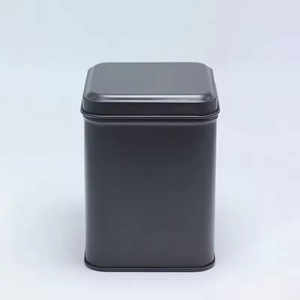 Caja Rectangular Hermética Personalizada para Té, Envase de Hojalata de Grado Alimenticio, Impresión CMYK, Grabado en Relieve, Reciclable para Azúcar y Goma de Mascar - Product Image 5
