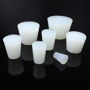 <span class=keywords><strong>Bouchon</strong></span> en caoutchouc de <span class=keywords><strong>silicone</strong></span> résistant aux hautes températures pour flacon conique Excellent effet d'étanchéité Fournitures de laboratoire - Product Image 2
