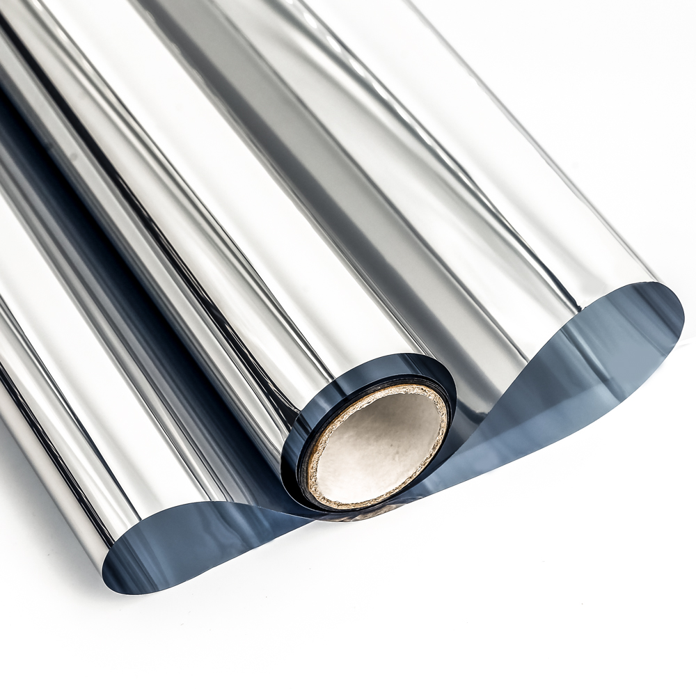 One Way Window Film,Window Tint For Home,Window Daytime Privacy Mirror Static Cling Film Sun Blocking Heat Control Anti-UV Reflective Glass Sliding
