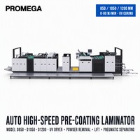 Machine de laminage de film de pré-revêtement entièrement automatique multifonctionnelle à grande vitesse (0-80 m/min), poids 7500 kg, dimensions 8600x2200x2000 mm