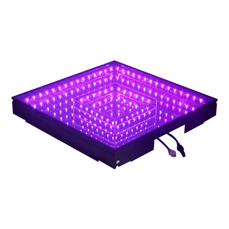 Infinity Mirror LED DJ Style Mirror Dance Floor for BAR/Disco Night Club Party Light Music Play Pub Stage Dyeing Led Dance Floor