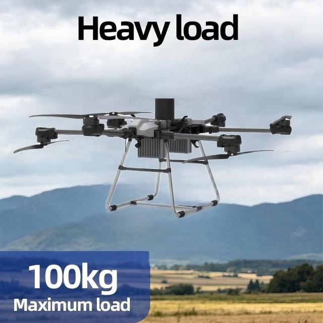 Feiya China Manufactured Foldable Cargo Delivery Drone with Brushless Motor for Logistics & Emergency Rescue