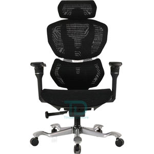 เก้าอี้เกมมิ่งสำนักงานตามหลักสรีรศาสตร์ ที่วางแขนปรับได้ หรูหรา สะดวกสบาย ตาข่ายระบายอากาศ หมุนได้ พร้อมที่พักเท้า สำหรับเกมเมอร์ คอมพิวเตอร์ พีซี - Product Image 2