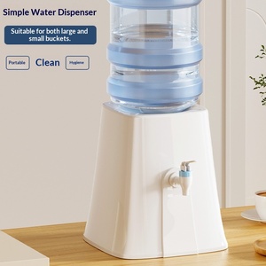 Bebedero Simple de Sobremesa para Botellas de <span class=keywords><strong>Agua</strong></span>, Soporte Doméstico para Dormitorio, <span class=keywords><strong>Agua</strong></span> Purificada/<span class=keywords><strong>Mineral</strong></span>, Tipo Frío/Caliente, Dispensador Manual - Product Image 3