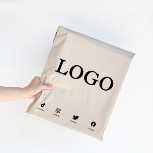 Emballage biodégradable personnalisé avec logo coloré pour Noël, emballage en polyéthylène, pochette de courrier, sacs d'expédition pour t-shirt - Product Image 2