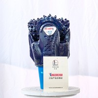 Foret à tricones API 8 1/2" IADC517 en carbure de tungstène, burin conique pour roche