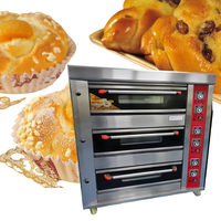 Four à pain industriel à gaz à 4 étages et 16 plaques, prix du four industriel, fours à gaz pour boulangerie, gâteaux, biscuits, pizzas, pain, aliments