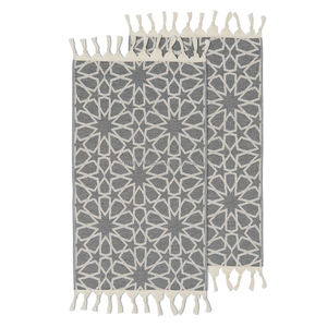 Juego de 4 toallas pequeñas de cocina de mano de rizo turco, Peshkir, Pestemal Farmhouse toallas de mano decorativas nuevo estilo rústico de secado rápido - Product Image 1